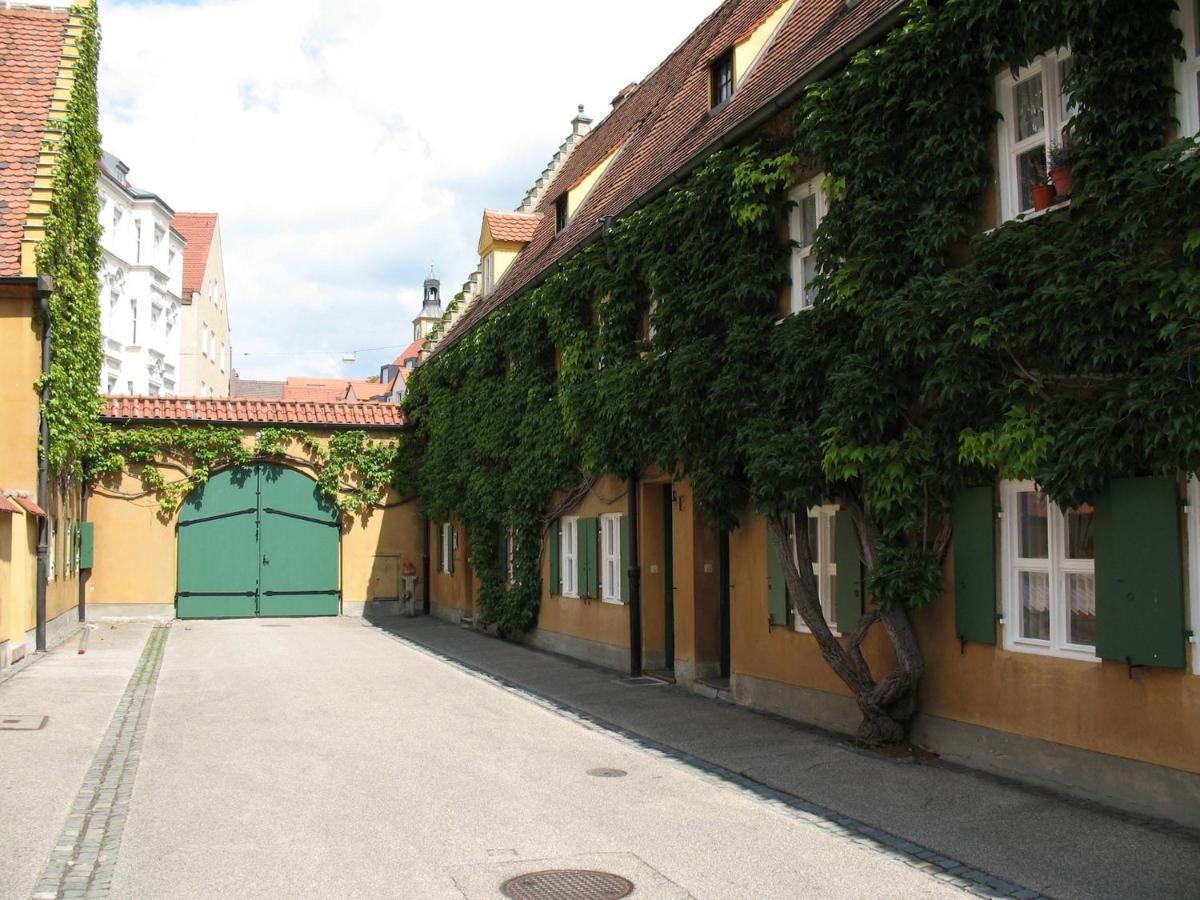 Augsburg Hotelturm Exterior foto